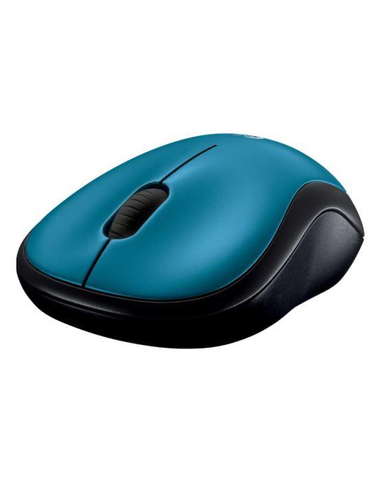 Logitech M185 Wireless Mouse - Blue - Image 3