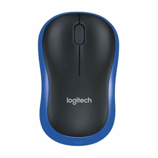 Logitech M185 Wireless Mouse - Blue