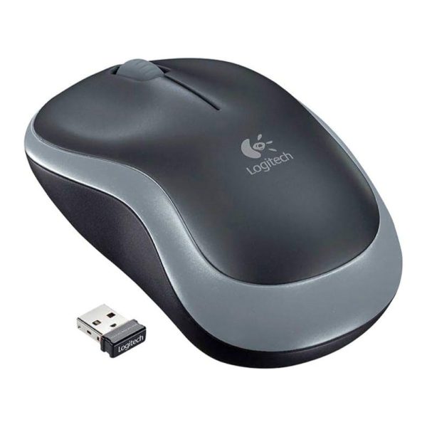 Logitech M185 Wireless Mouse - Swift Grey