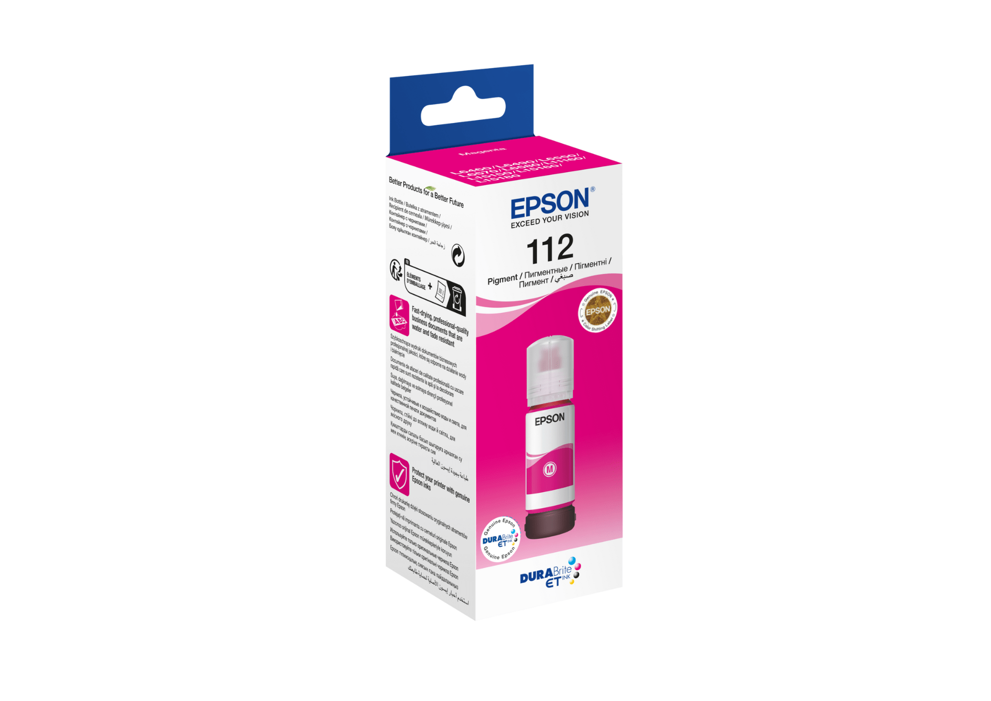 Epson EcoTank 112 Magenta 70ml Ink Bottle