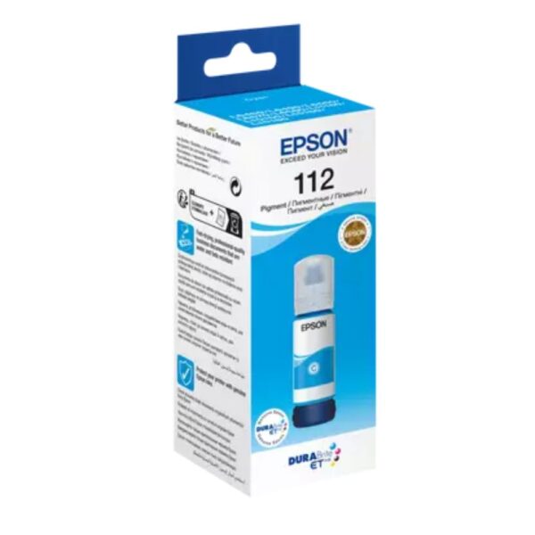 Epson EcoTank 112 Cyan 70ml Ink Bottle