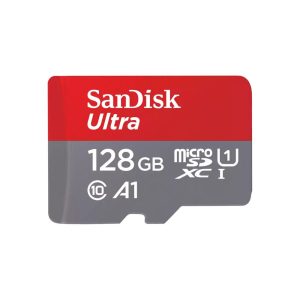 SanDisk microSD 128GB Class 10 100Mbps without adapter