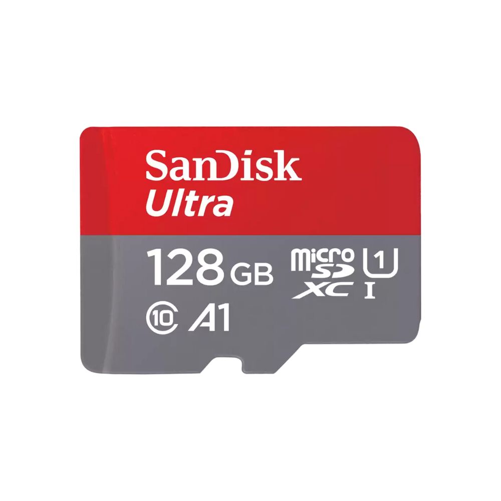 SanDisk microSD 128GB Class 10 100Mbps without adapter