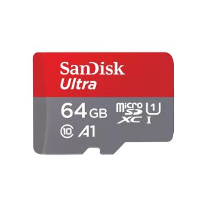 SanDisk microSD 64GB Class 10 100Mbps without adapter