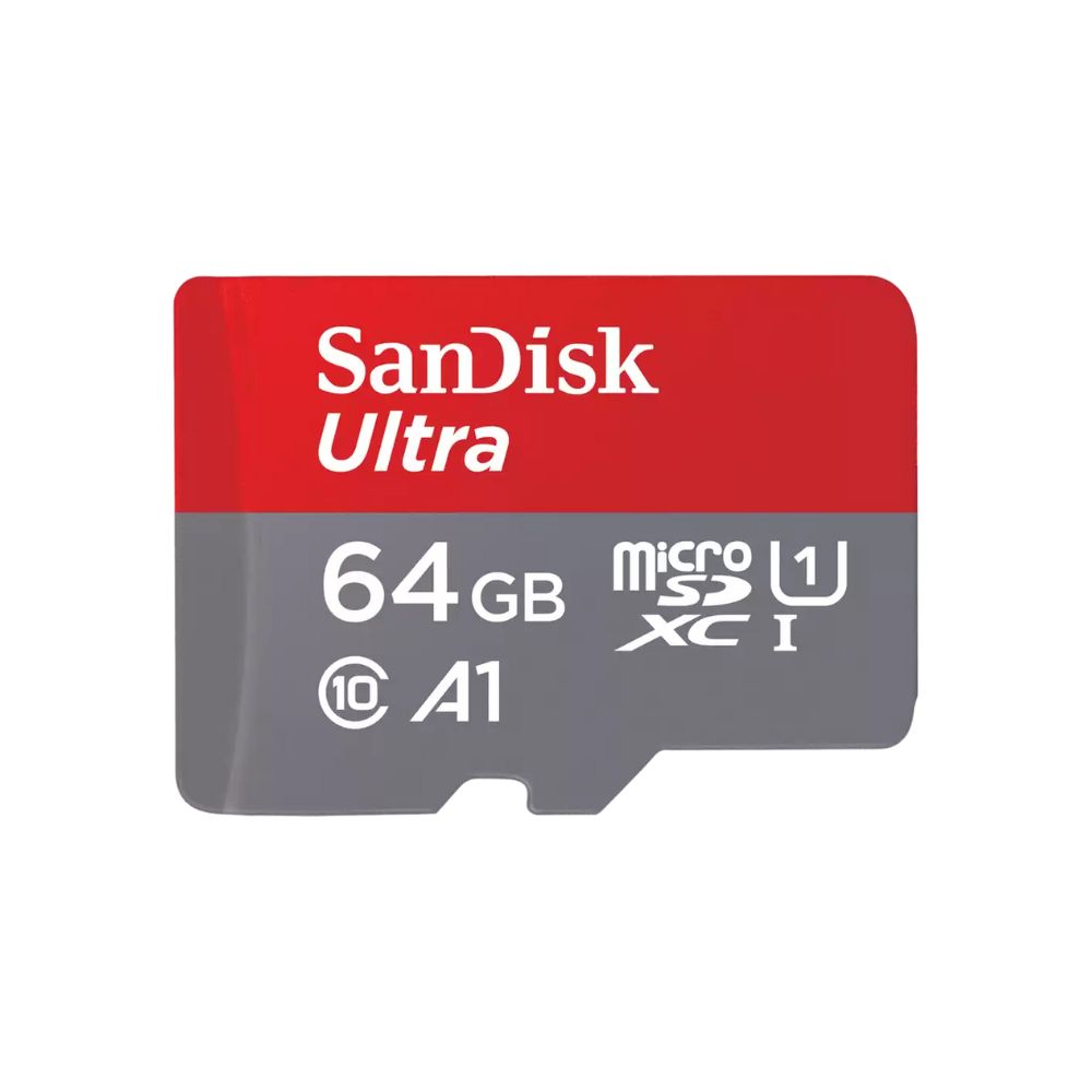 SanDisk microSD 64GB Class 10 100Mbps without adapter