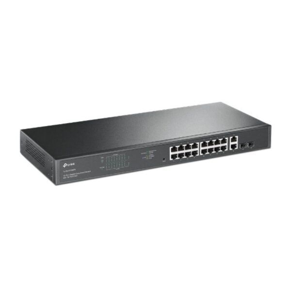 TP-Link 18-Port 10/100/1000Mbps Gigabit Easy Smart Switch with 16-Port PoE+
