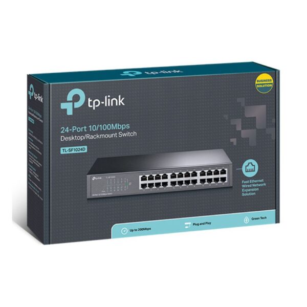 TP-Link 24-port 10/100Mbps Desktop/Rackmount Switch TL-SF1024D