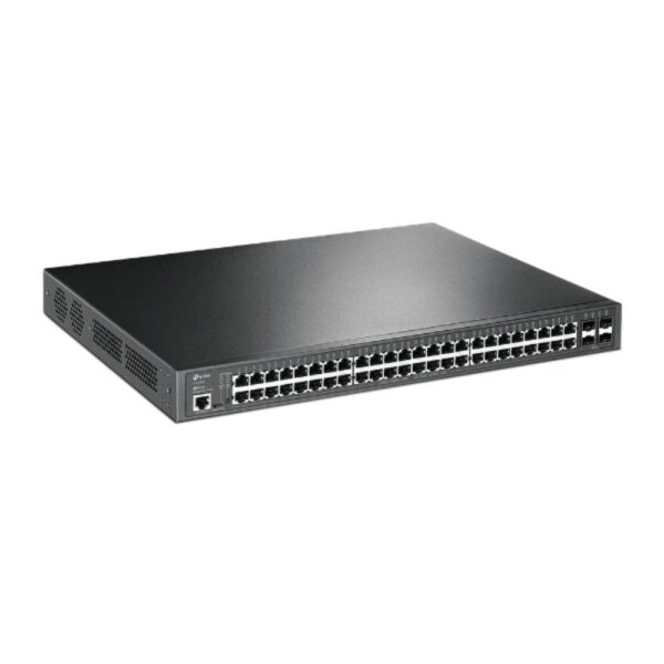 TP-Link 52-Port Gigabit L2+ Managed Switch with 48-Port PoE+