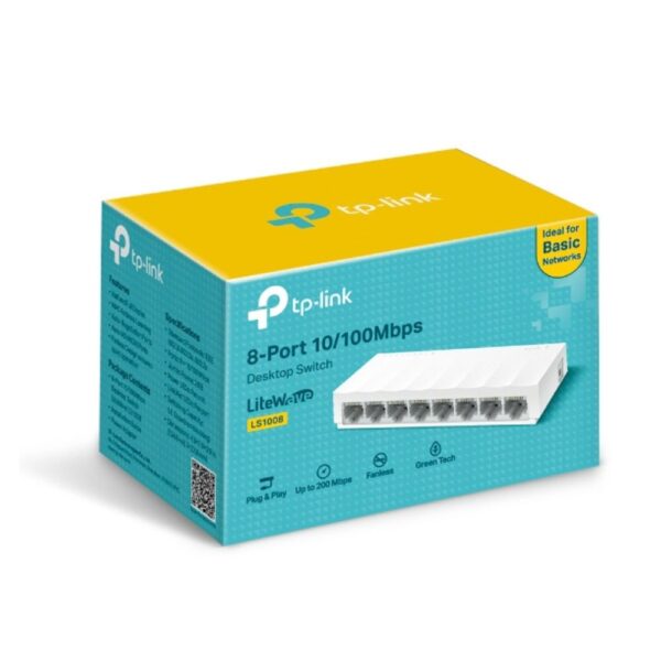 TP-Link 8-port 10/100Mbps Desktop Network Switch TL-LS1008