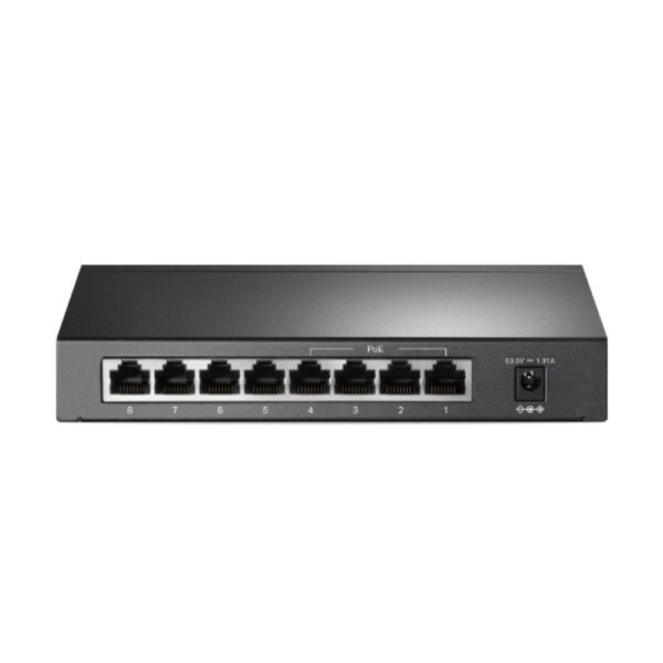 TP-Link 8-port 10/100Mbps Desktop Switch with 4-port PoE+
