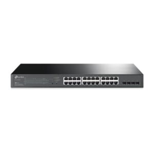 TP-Link JetStream 28-Port Gigabit Smart Switch with 24-Port PoE+