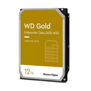 WD 12TB Gold Enterprise Class Hard Drive with 256MB Cache