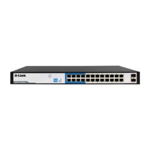 D-Link 24 Ports Gigabit PoE Unmanaged Switch (DGS-F1026P)
