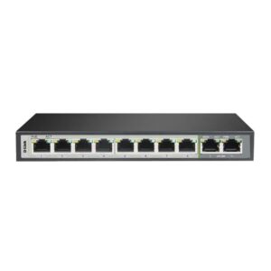 D-Link DGS-F1010P-E 250M 10-Port 1000Mbps Switch with 8 PoE ports & 2 Uplink Ports