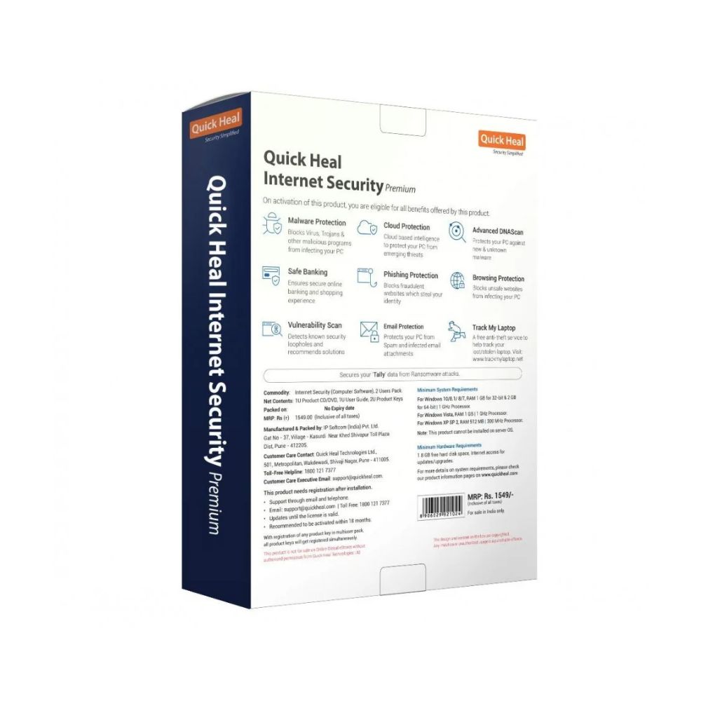 Quick Heal Internet Security 2 User