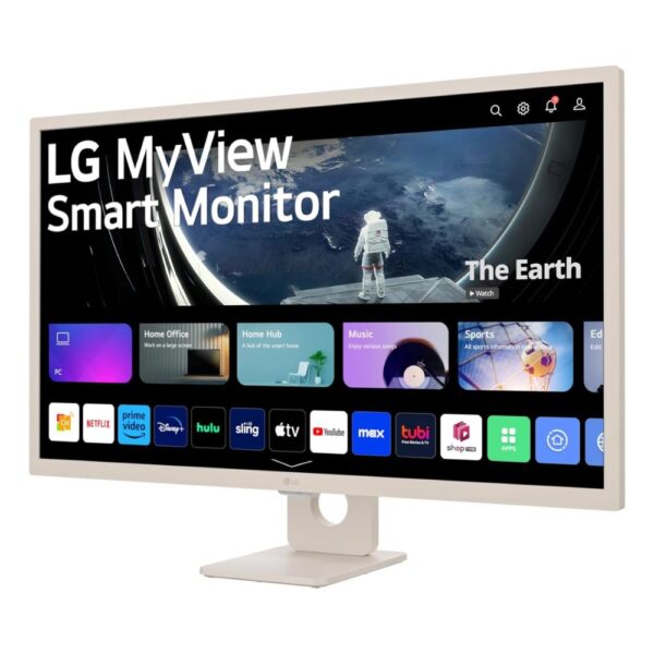LG 32-Inch MyView Smart Monitor with Built-in FHD Webcam and 4K UHD IPS Display
