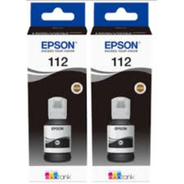 Epson EcoTank 112 Black 70ml Ink Bottle