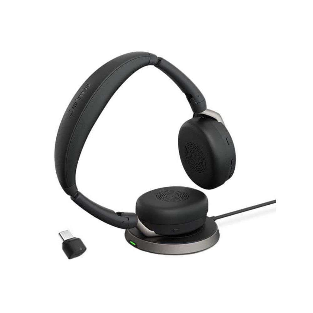 Jabra Evolve2 65 Flex Wired/Wireless Bluetooth Stereo Headset (26699-999-999)
