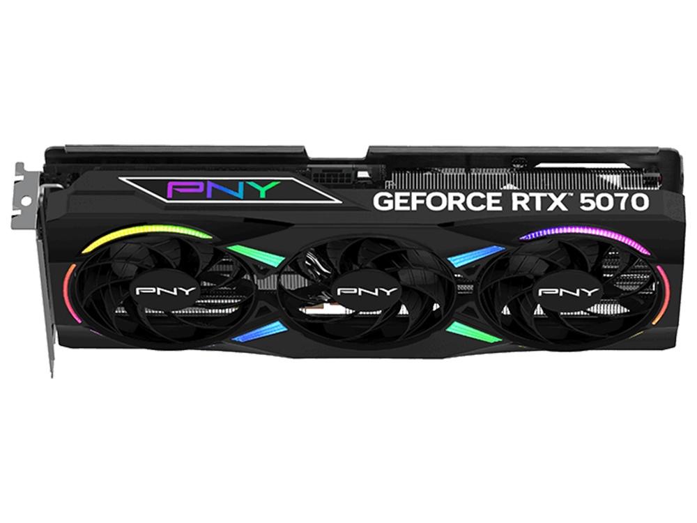 PNY GeForce RTX 5070 ARGB EPIC-X RGB OC Triple Fan 12GB GDDR& Graphics Card
