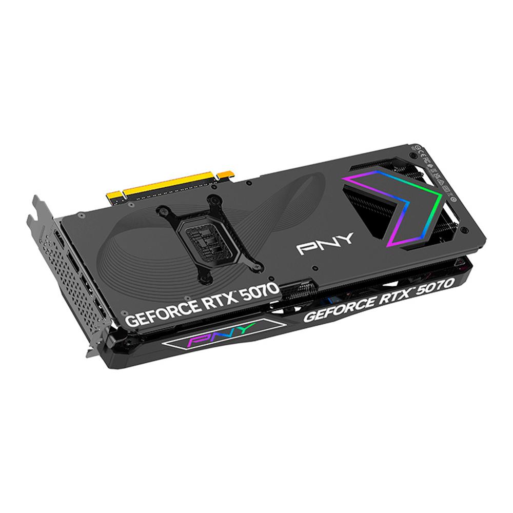PNY GeForce RTX 5070 ARGB EPIC-X RGB OC Triple Fan 12GB GDDR& Graphics Card - Image 4