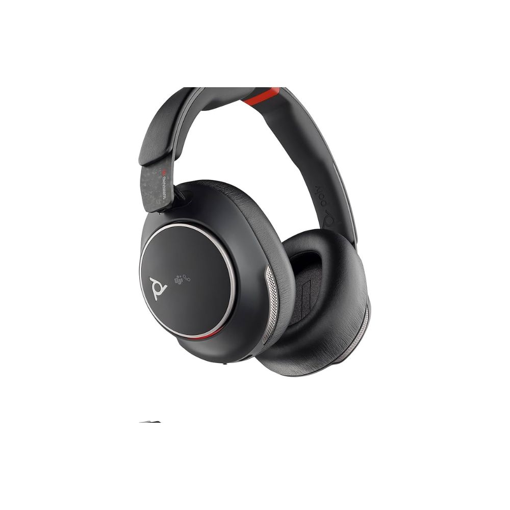 Poly Voyager Surround 85 Bluetooth/Wired Stereo UC Headset (8G7T8AA)