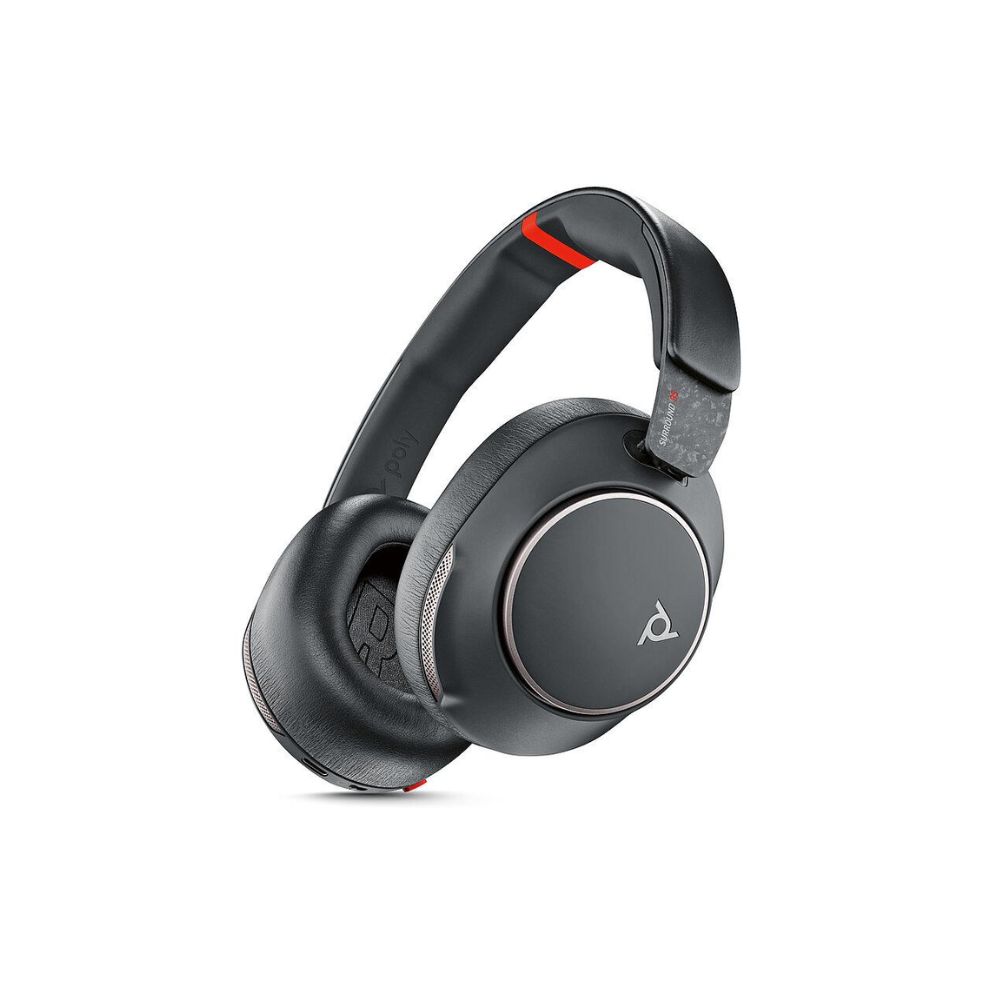 Poly Voyager Surround 85 Bluetooth/Wired Stereo UC Headset (8G7T8AA)
