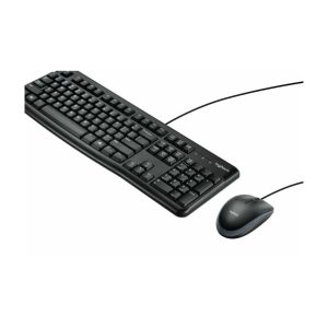  Logitech MK120 Wired Keyboard and Mouse Combo Black – 920-002562