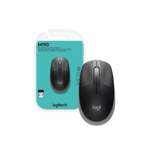 Logitech M190 Full-Size Wireless Mouse