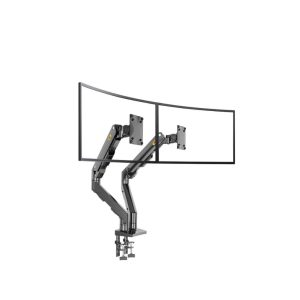 NB North Bayou G65 Heavy-Duty Dual Monitor Arm – 27"–34"