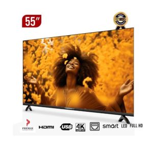 PREMAX TV LED PM 55UHD4KBT 55-Inch Smart TV – 4K Ultra HD