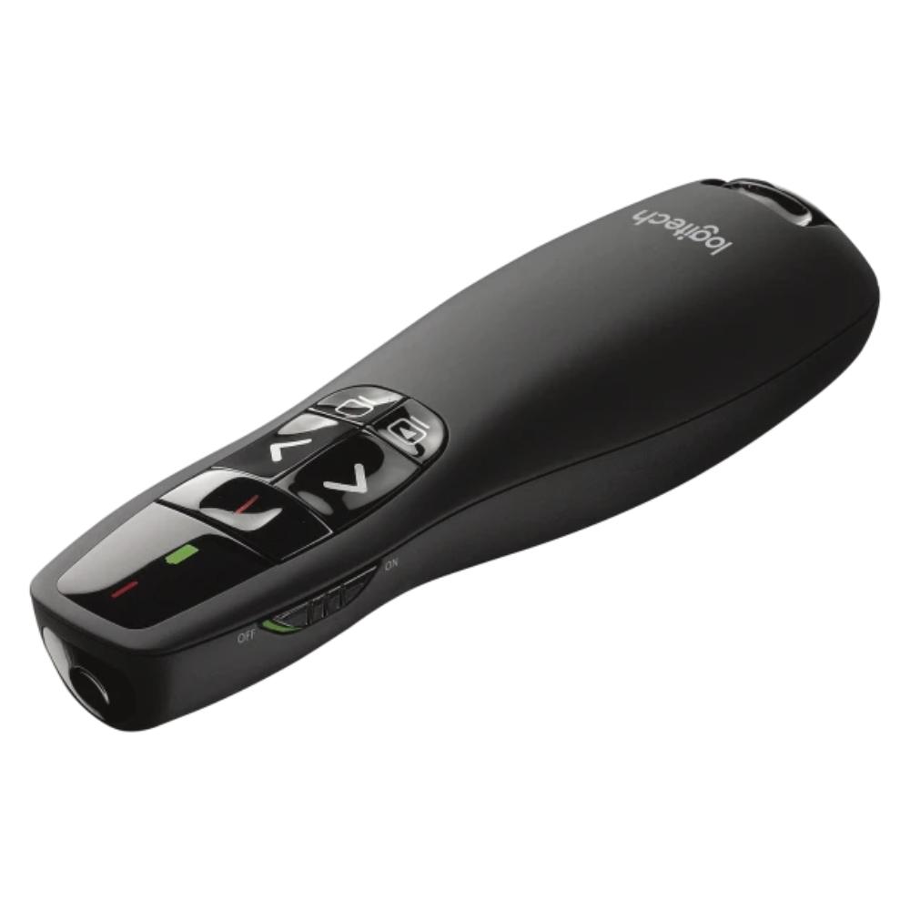 Logitech R400 Wireless Presenter - Black - 910-001356