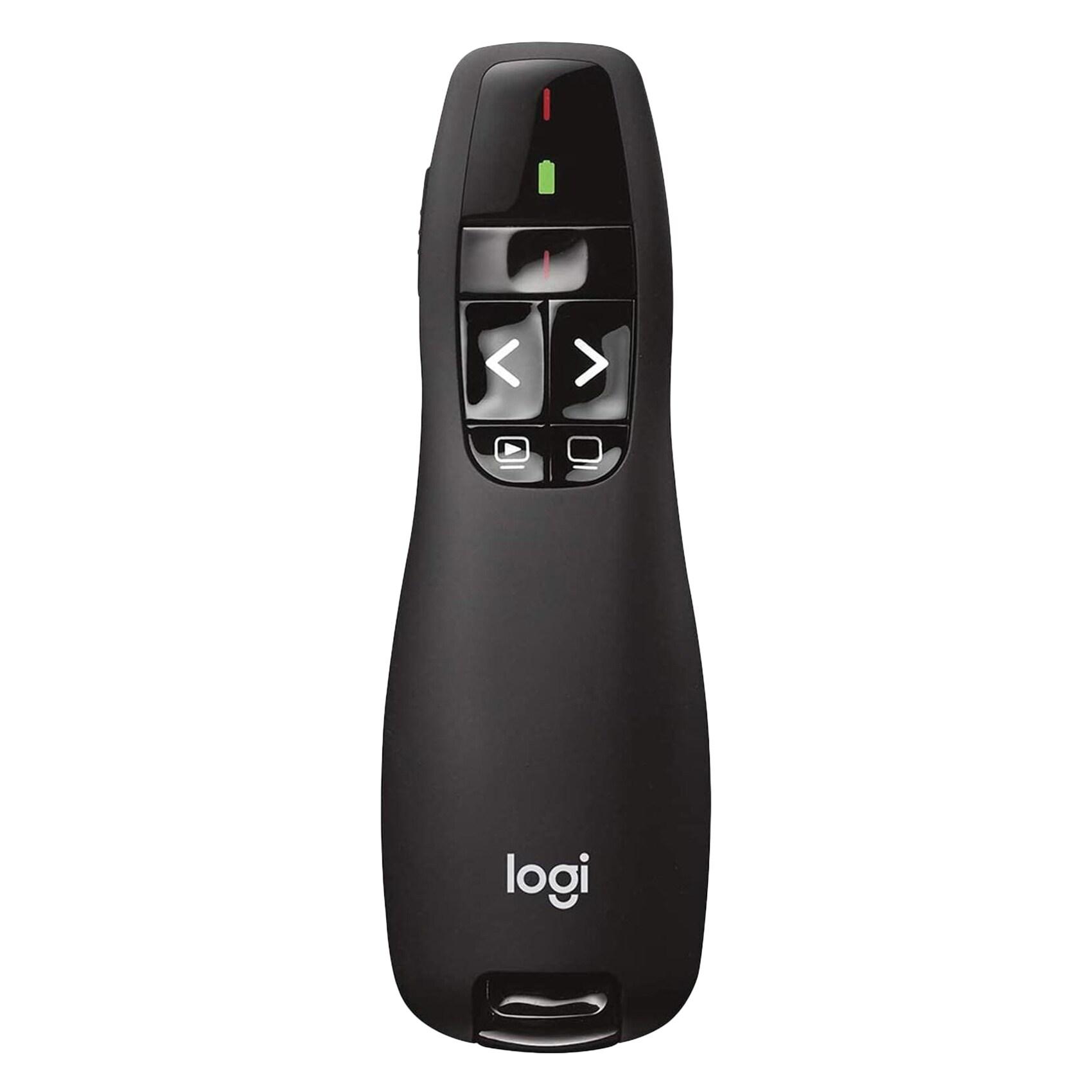 Logitech R400 Wireless Presenter - Black - 910-001356 - Image 3