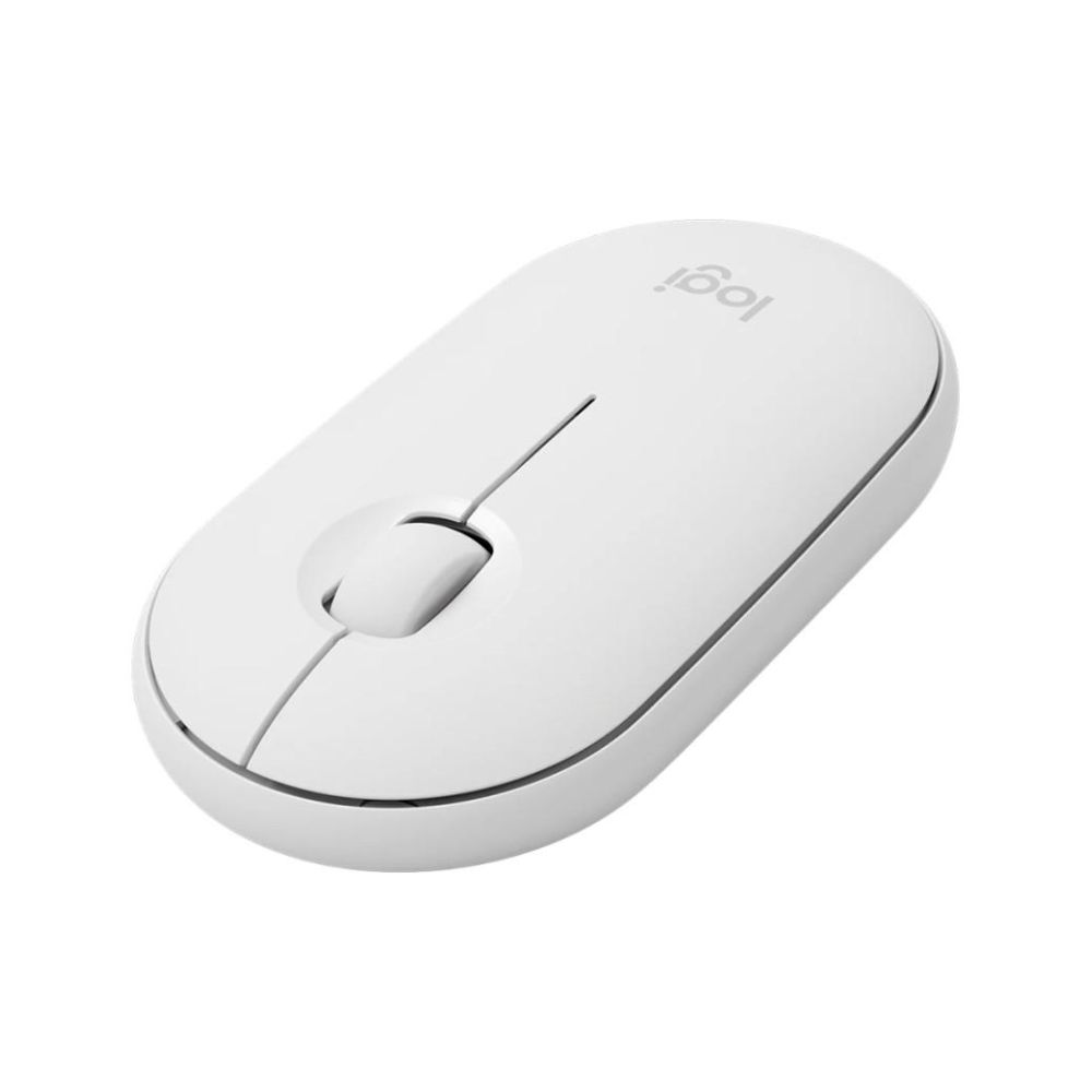 Logitech M350s Pebble Bluetooth Mouse Tonal White – 910-007013