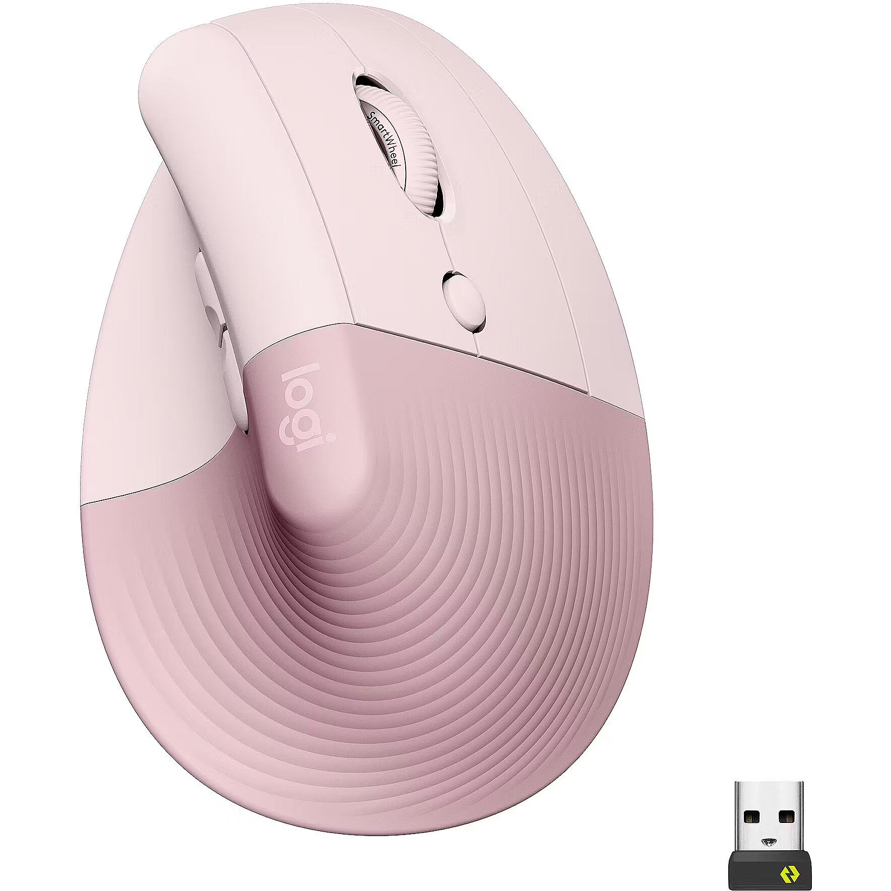 Logitech Lift Vertical Ergonomic Wireless Bluetooth Mouse