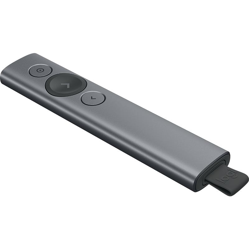 Logitech Spotlight Rechargeable Presentation Remote - Slate - 910-004861