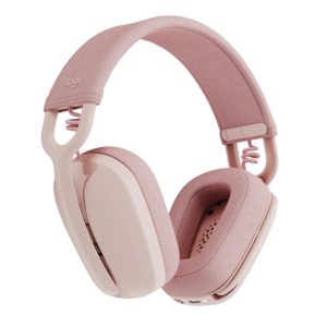 Logitech Zone Vibe 100 Bluetooth Over-the-ear Headphones - Rose - 981-001224